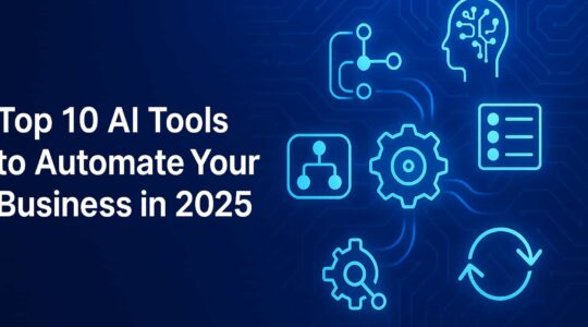 AI business automation tools 2025